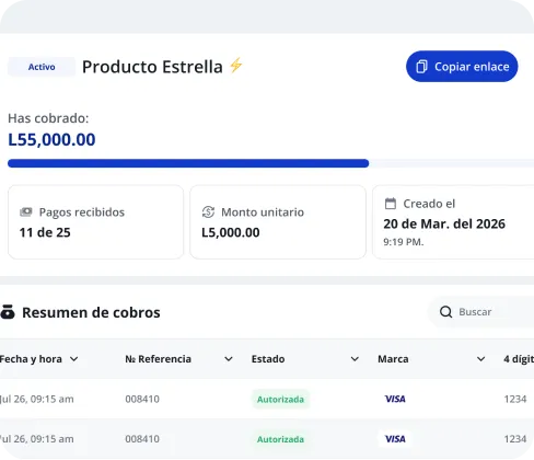 Herramienta para crear y gestionar Enlaces de Pago dentro del Portal Poket